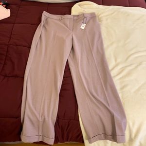 Pink express trousers wide leg new with tags
